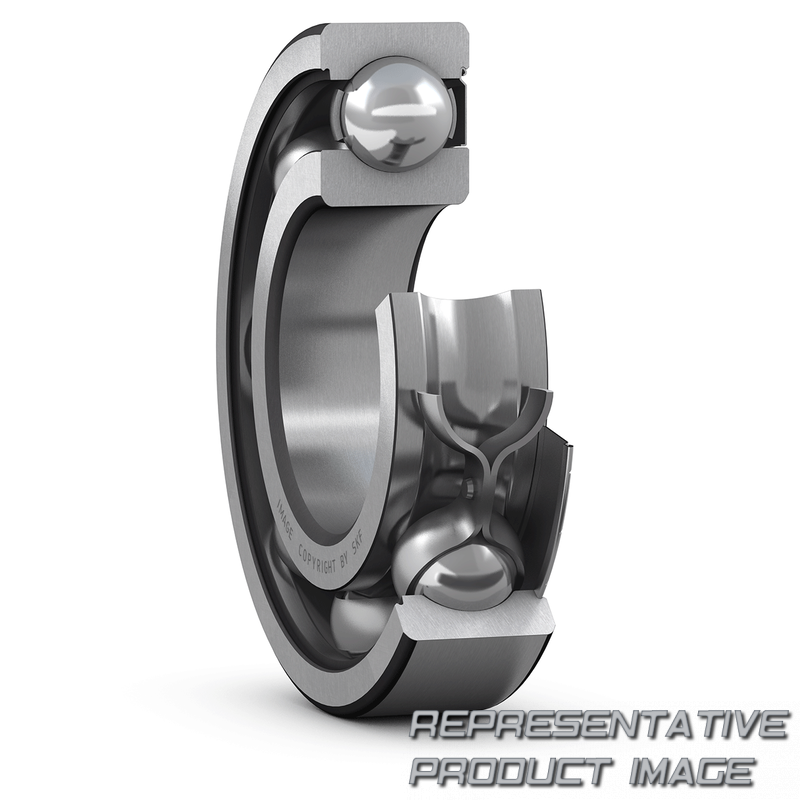 thumbnail image 2 of SKF 6206-J Ball Bearing / Clutch Release Unit - Angular Contact, Open Design, Ground Surfaces 2 of 10